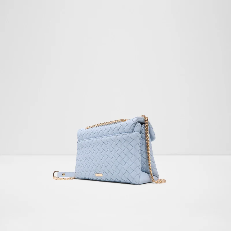 ALDO Softwoven Textured Crossbody Bag With Chain Strap
