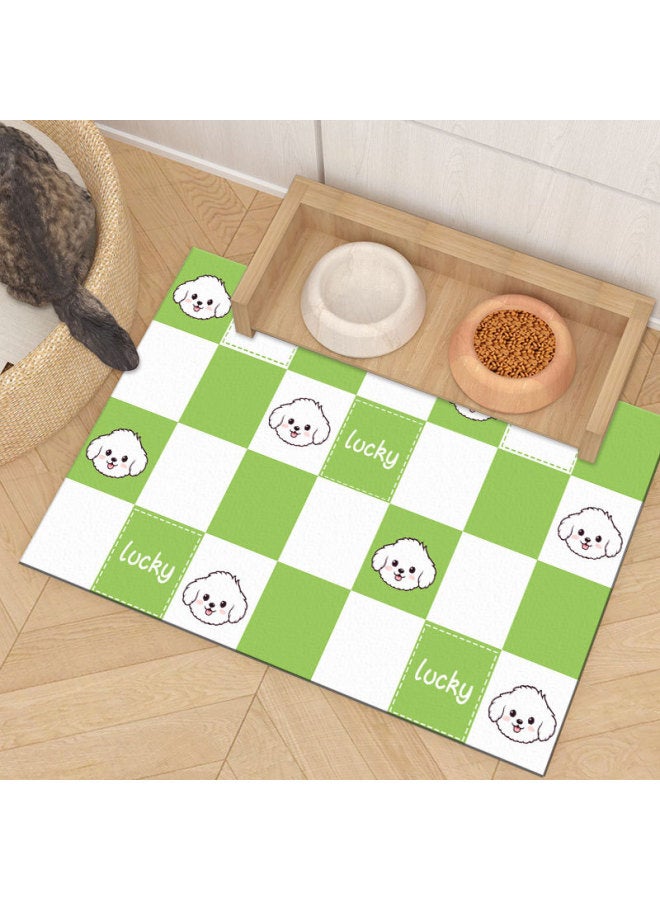 Pet Dining Mat Cat Bowl Household Mat Special Anti-Slip Anti-Fouling Waterproof Mat For Cats And Dogs Dog Cage Feeding Mat 