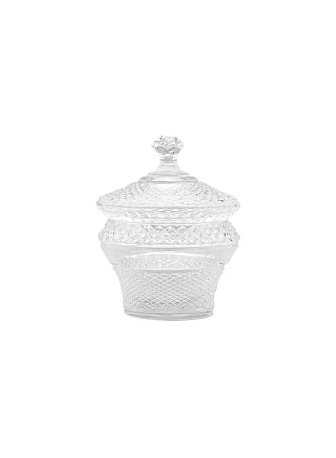 Villeroy & Boch Glow Cyrstal Decorative Bowl with Cover 12cm