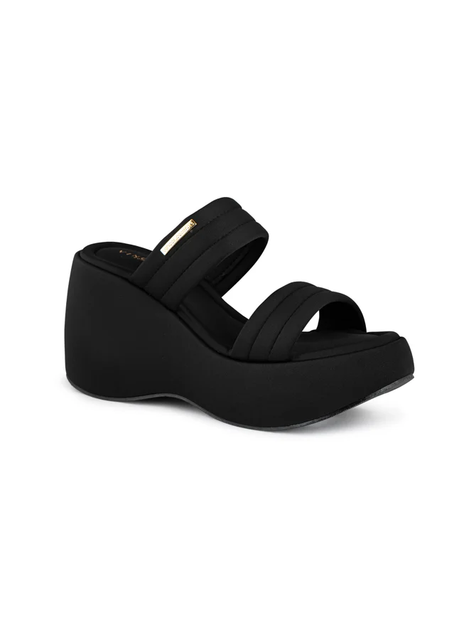 Women Multi Strap Wedge Sandals