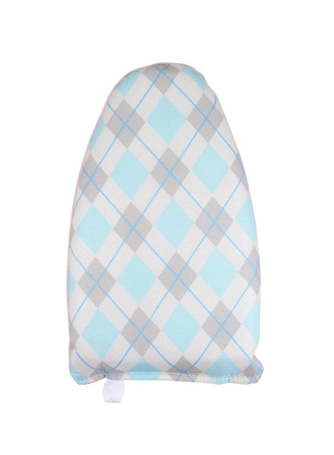 Garment Steamer Ironing Glove, Waterproof Steam Mitt with Finger Loop Heat Resistant Garment Steamer Mitt for Clothes, White Blue - Image 1