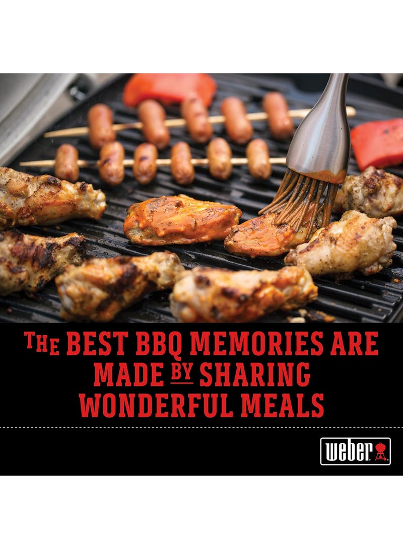 Weber charcoal baskets (set of 2), made of robust, galvanised steel, ideal for direct & indirect grilling with charcoal / briquettes, suitable for all 47cm charcoal barbecues - silver (7403) - Image 3