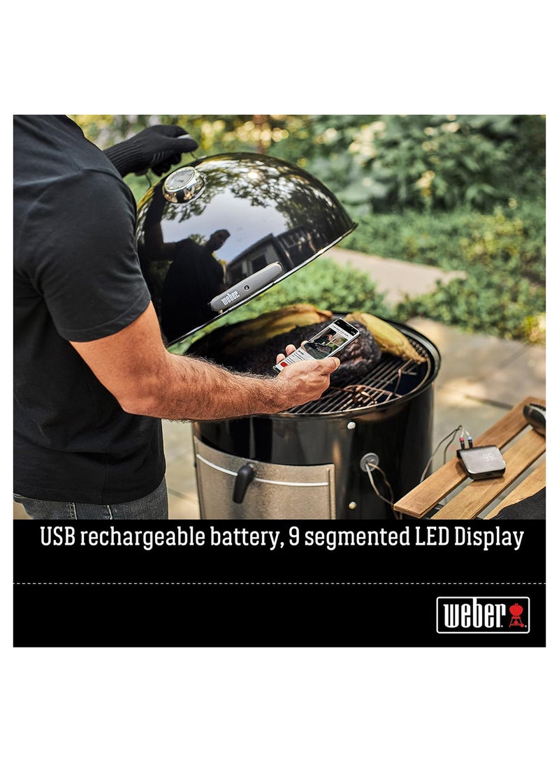 Weber charcoal baskets (set of 2), made of robust, galvanised steel, ideal for direct & indirect grilling with charcoal / briquettes, suitable for all 47cm charcoal barbecues - silver (7403) - Image 5