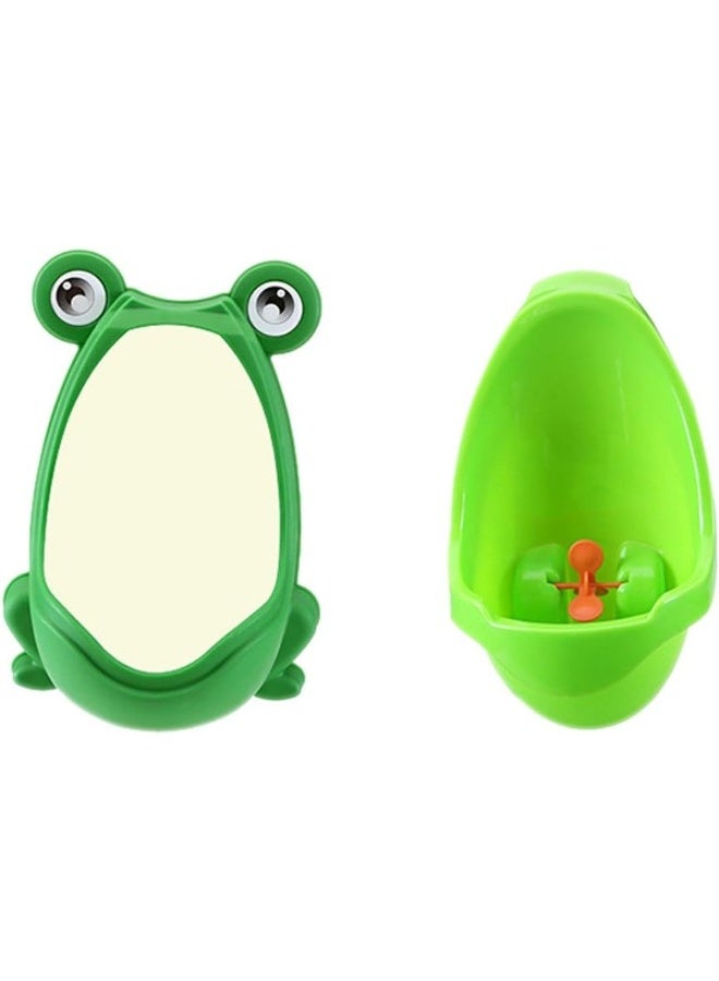 Foryee Cute Frog Potty Training Urinal for Boys with Funny Aiming Target - Blue - Image 4