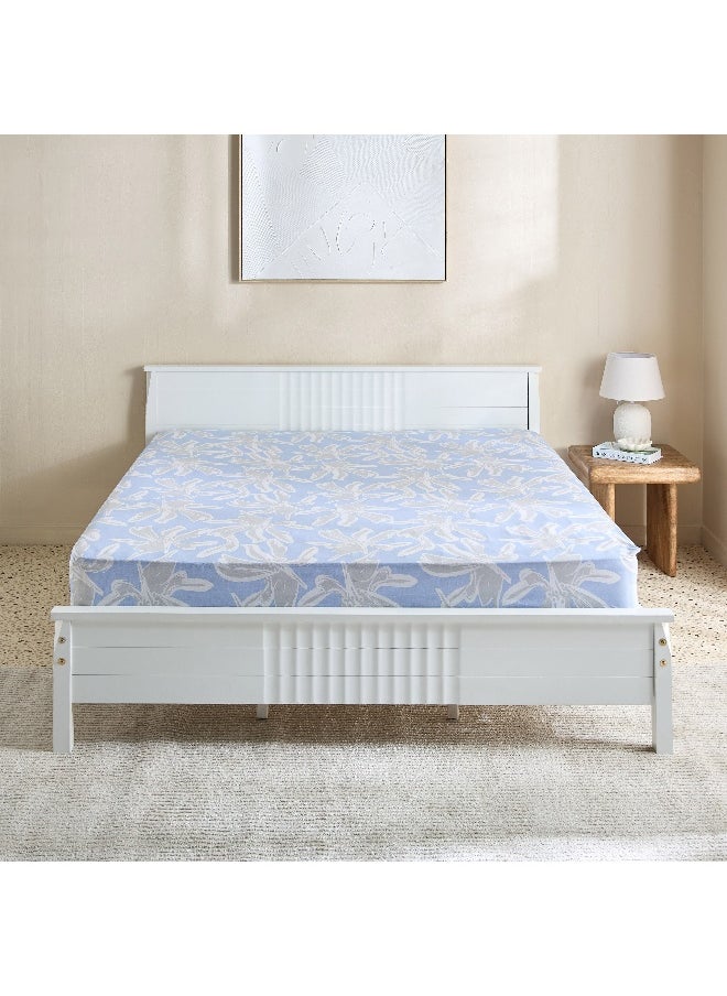 Home Box Malta-Evelyn Printed Cotton King Flat Sheet - 240x260 cm  - Image 3