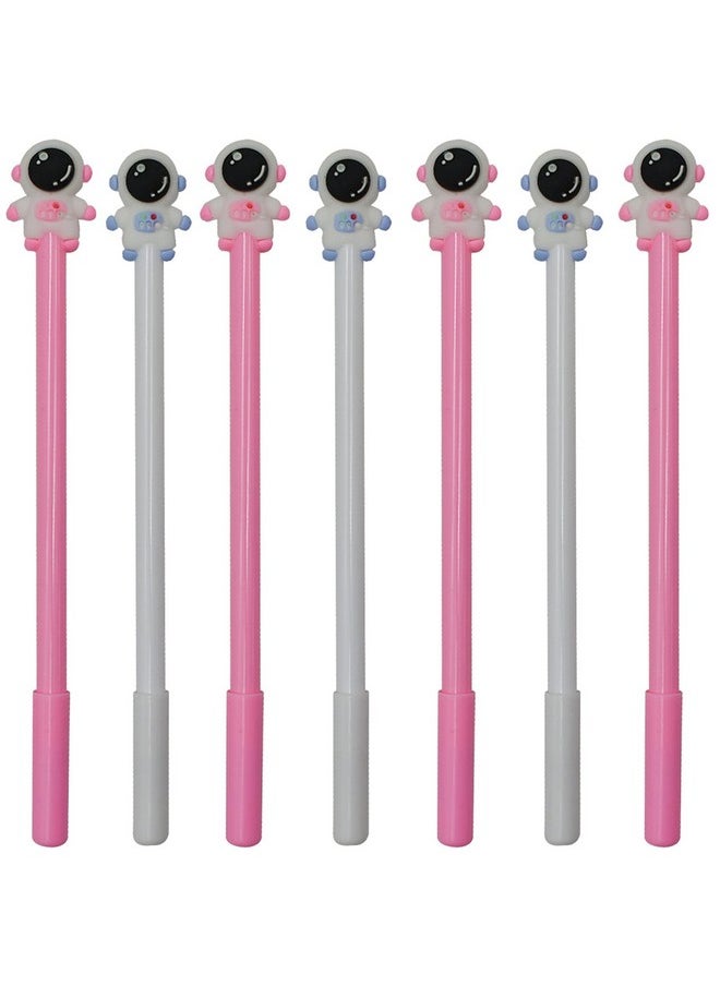 Maydahui - 12Pcs Spaceman Gel Pens Cute Cartoon Astronaut Couples Pen Commemorative Space Collection Black Ink For Men Boys Students Taikonaut - Image 1