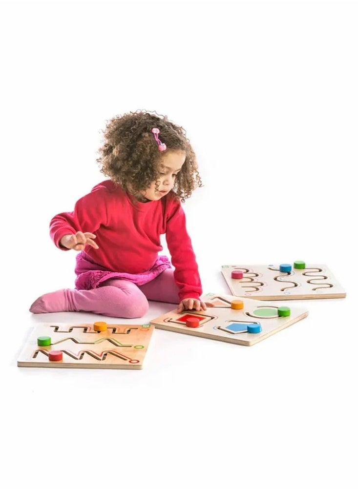 Tracing Board for Kids – Fine Motor Skills Development – Level 1