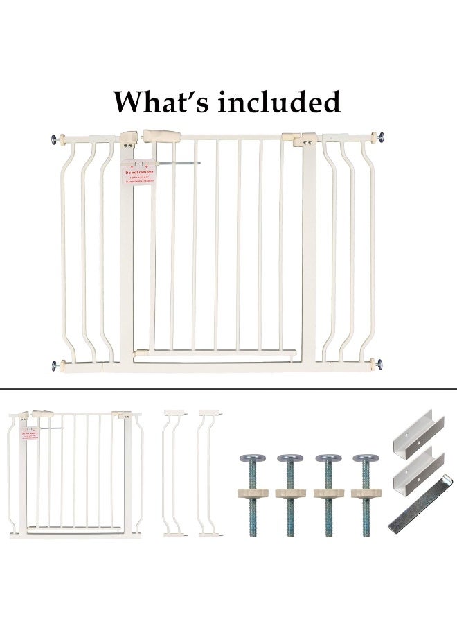 BalanceFrom All 29.1 - 43.3 inch, Warm White Gate, White, inch US - Image 5