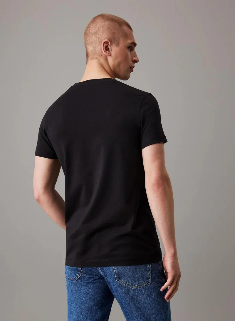 Calvin Klein  Slim Monogram T-shirt for Men | Best Price UAE