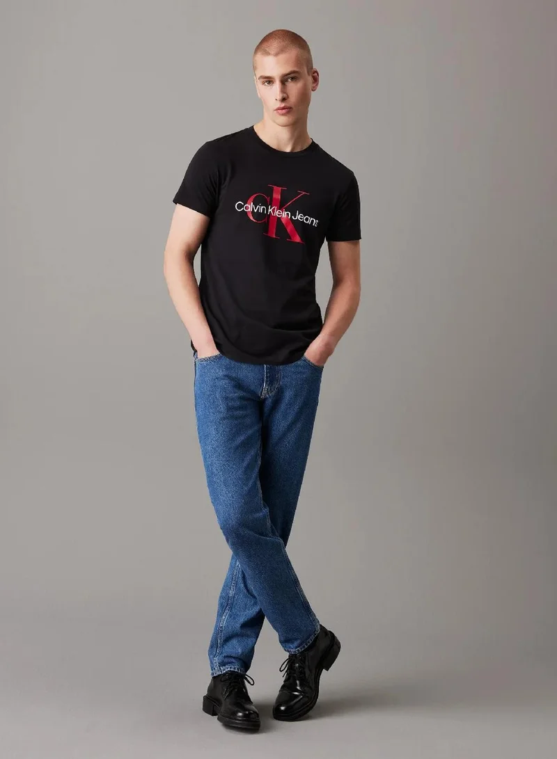 Calvin Klein  Slim Monogram T-shirt for Men | Best Price UAE