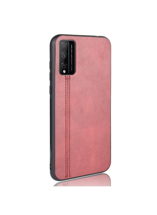 The Bros Case For Huawei Honor Play 4T Pro Shockproof Sewing Cow Pattern Skin PC + PU + TPU Case - Image 3