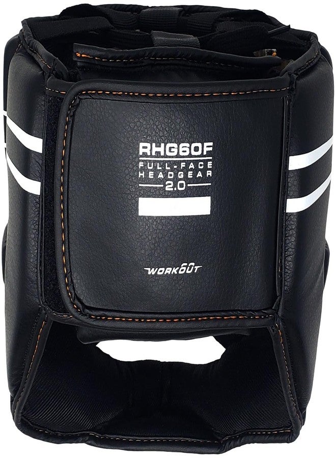 ريفال واقي رأس كامل للوجه من RIVAL Boxing RHG60F 2.0 - مزود برباط علوي قابل للتعديل، وحماية للذقن، وحشوة إسفنجية متعددة الطبقات - Image 4