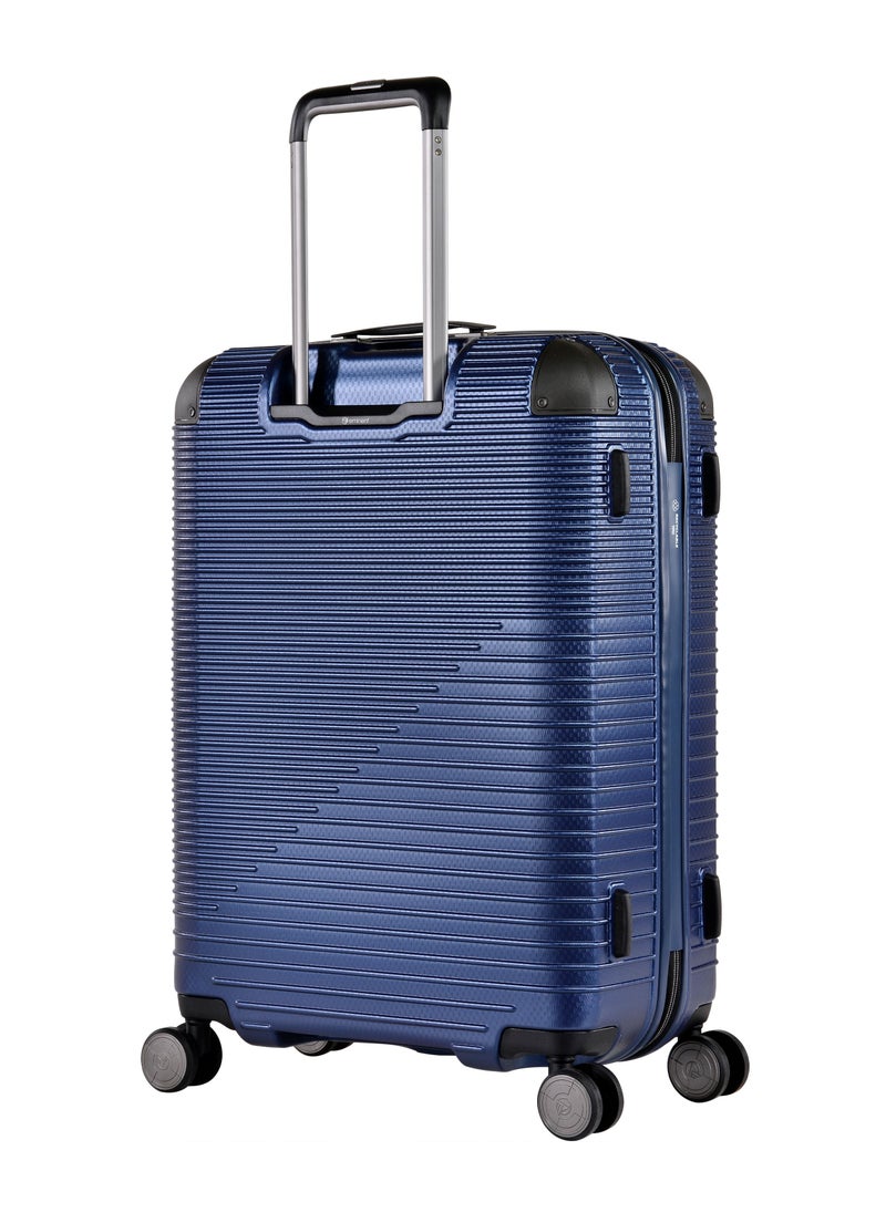 eminent - Wheeled Luggage Trolley Set For Unisex TPO Compound 4 Double Inline Skate wheels with TSA lock KJ24N Set of 3 Moon Blue - Image 1