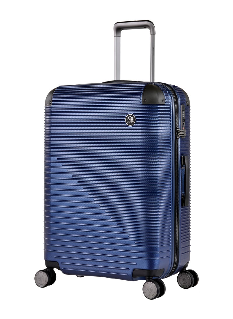eminent - Wheeled Luggage Trolley Set For Unisex TPO Compound 4 Double Inline Skate wheels with TSA lock KJ24N Set of 3 Moon Blue - Image 1