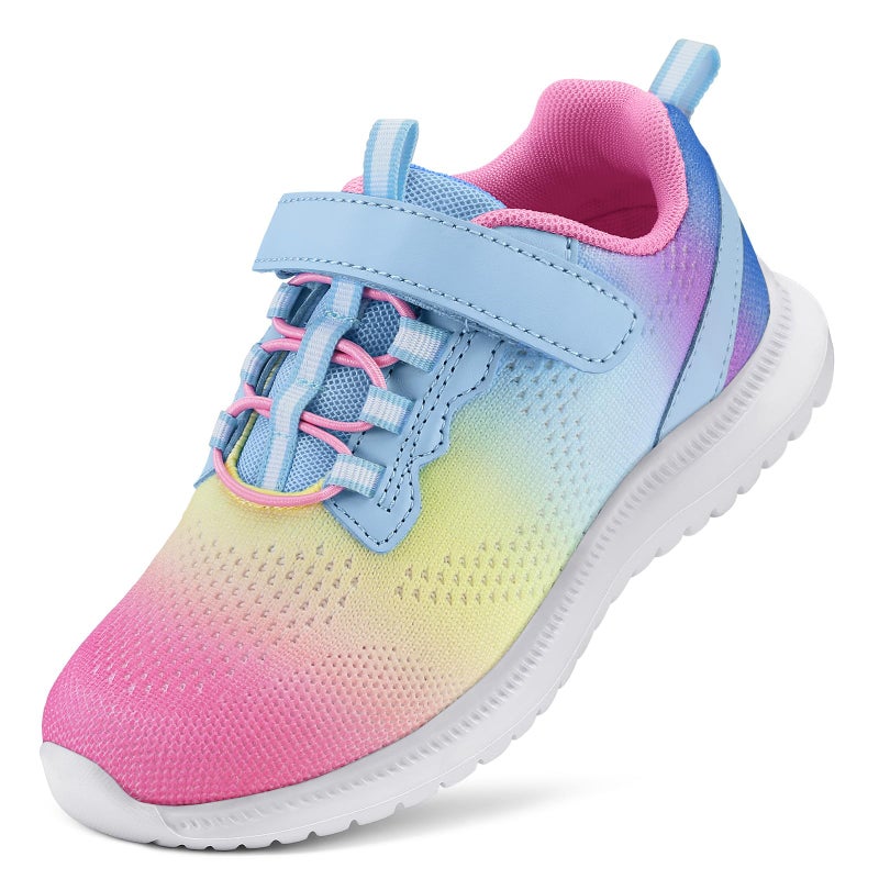 RUNSIDE Girls Sneakers Lightweight Athletic Walking/Running Tennis Shoes(Toddler/Little Kid/Big Kid) - Image 1
