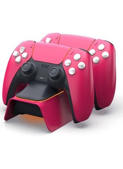 Fast Charge Light Up Charging Base for PlayStation 5 Arm Red TP5-0521B