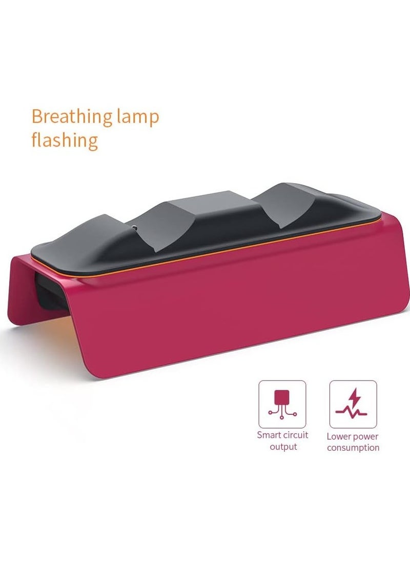 Generic - Fast Charge Light Up Charging Base for PlayStation 5 Arm Red TP5-0521B - Image 1