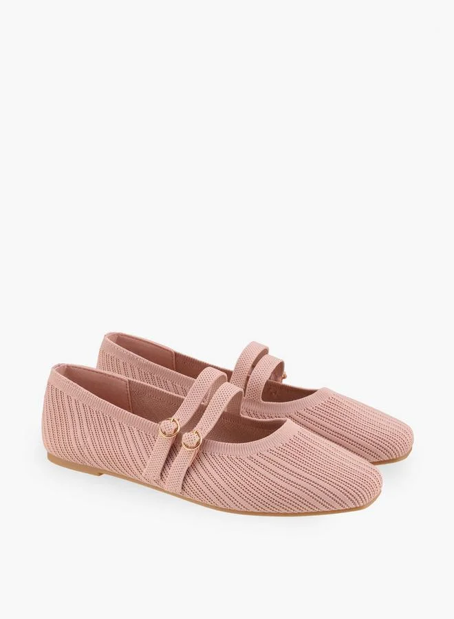 Flora Bella By Shoexpress BLUSH Women Buckle Closure Mary Jane Shoes for Women | Best Price UAE