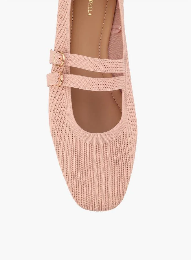 Flora Bella By Shoexpress BLUSH Women Buckle Closure Mary Jane Shoes for Women | Best Price UAE