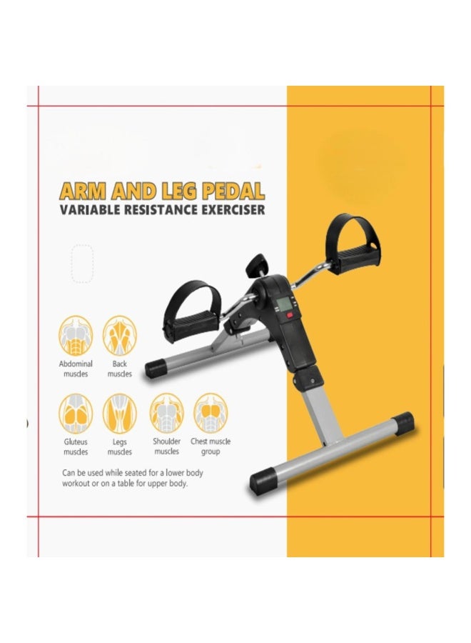 Tradeo Mini Arm & Leg Pedal Exerciser with LCD Display, Adjustable Resistance for Home & Office - Image 5