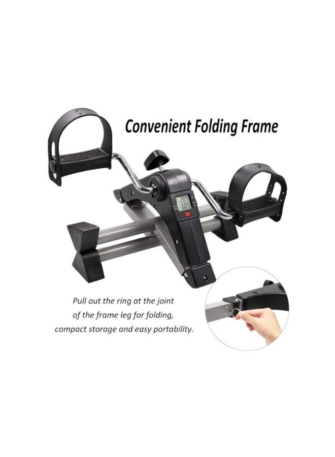 Tradeo Mini Arm & Leg Pedal Exerciser with LCD Display, Adjustable Resistance for Home & Office - Image 4