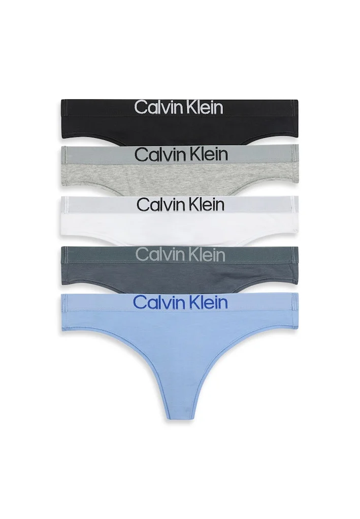 كالفن كلاين 5 Pack Of Logo Thongs