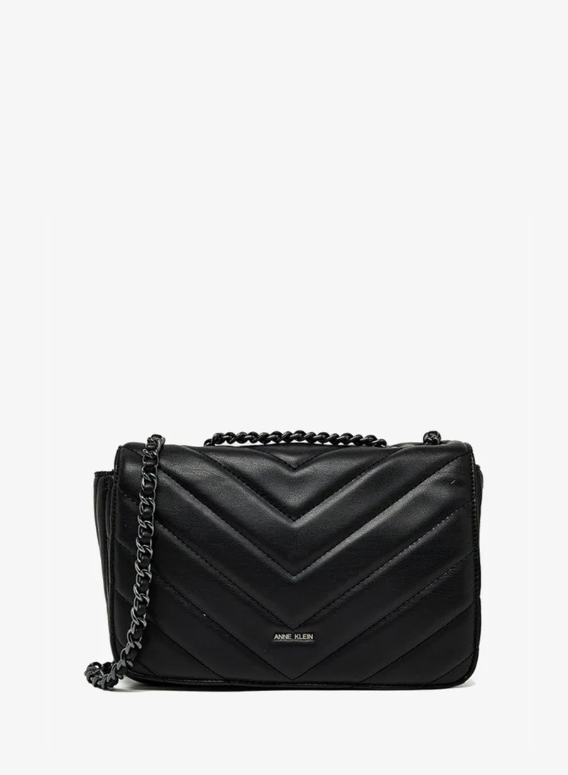 ANNE KLEIN Anne Klein Logo Detail Puffer Convertible Crossbody Bag