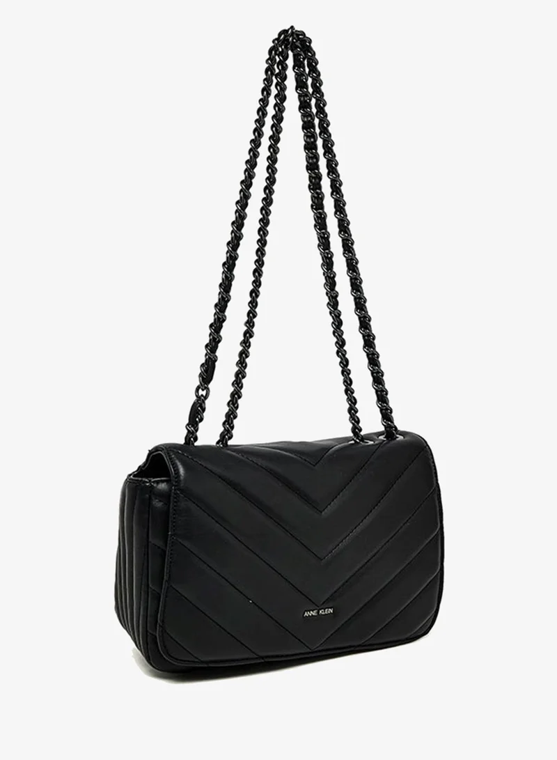 Anne Klein  Anne Klein Logo Detail Puffer Convertible Crossbody Bag for Women | Best Price UAE