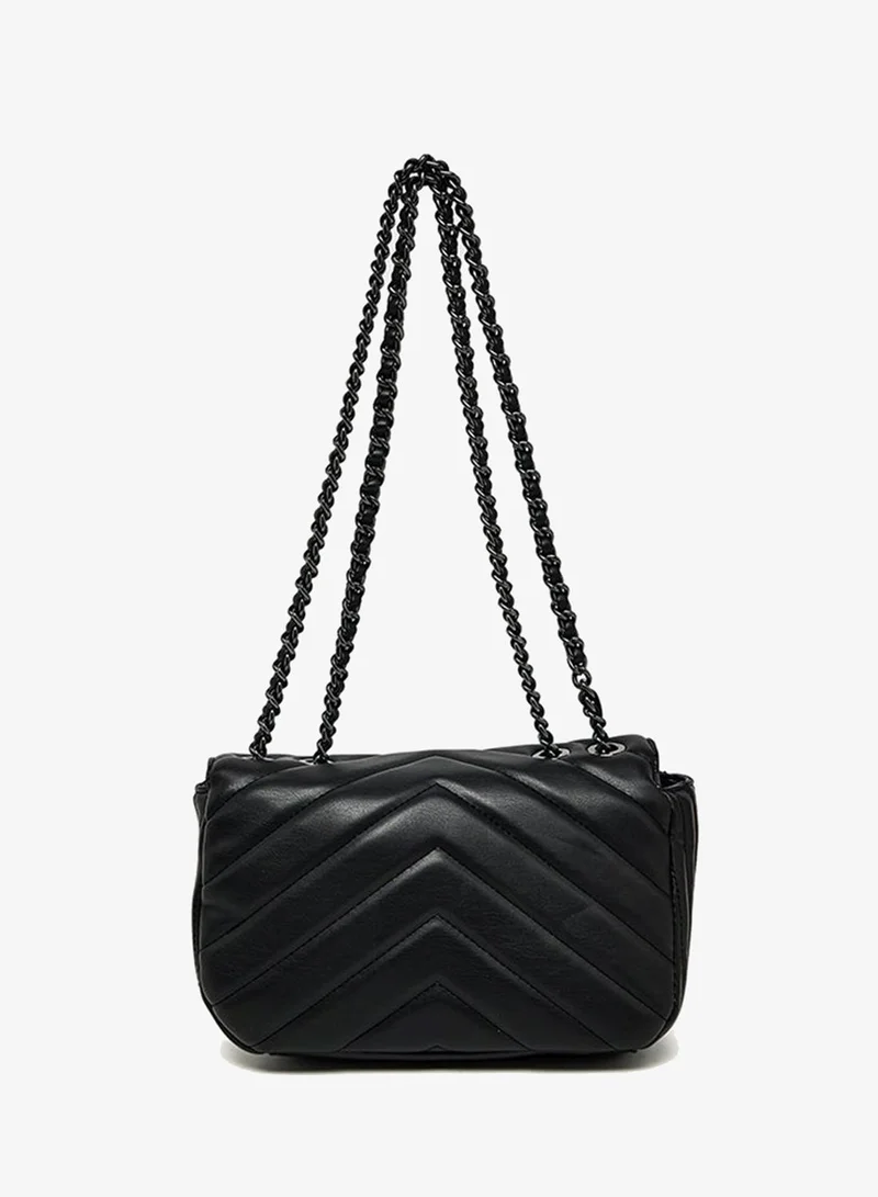 Anne Klein  Anne Klein Logo Detail Puffer Convertible Crossbody Bag for Women | Best Price UAE