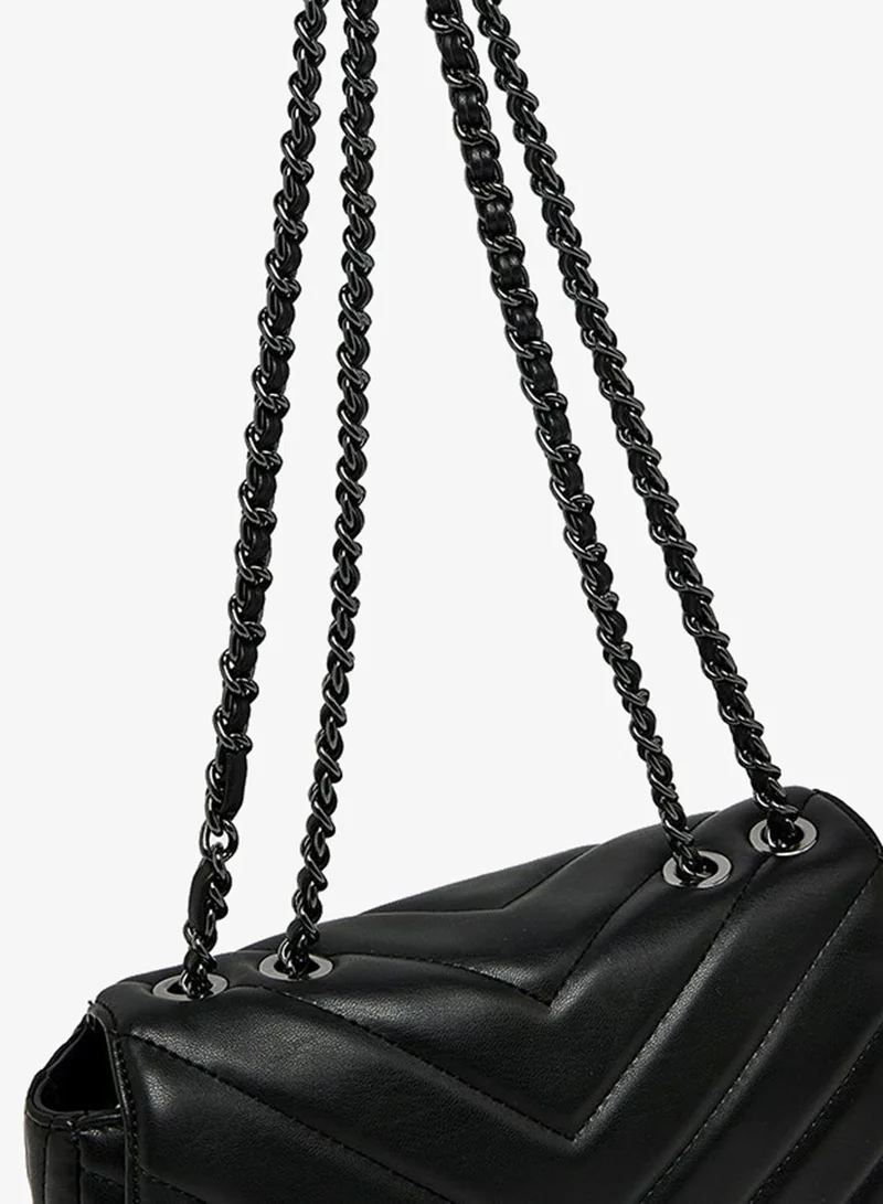 Anne Klein  Anne Klein Logo Detail Puffer Convertible Crossbody Bag for Women | Best Price UAE