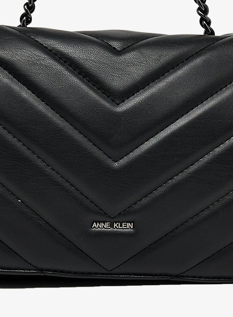 Anne Klein  Anne Klein Logo Detail Puffer Convertible Crossbody Bag for Women | Best Price UAE