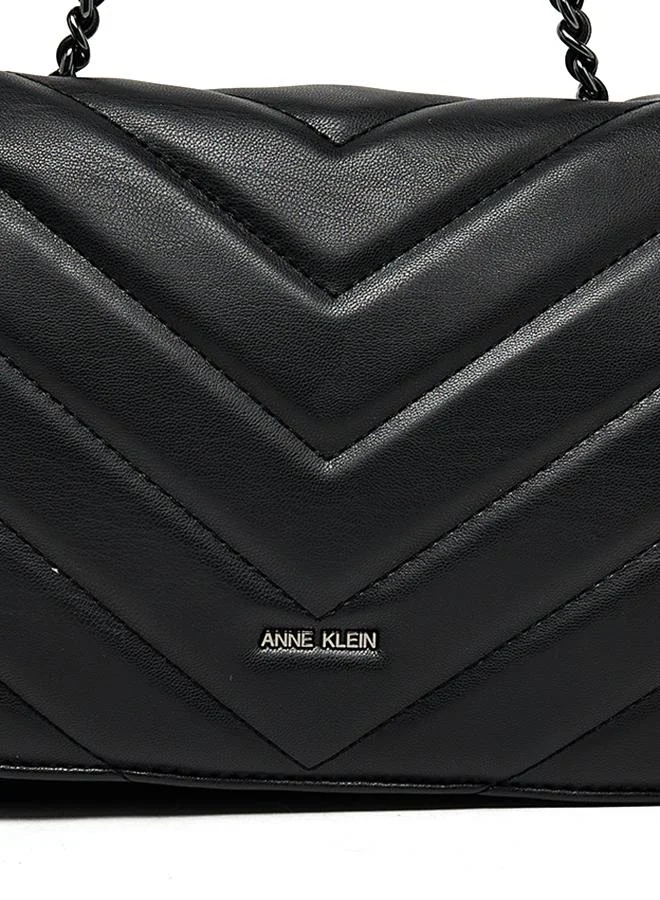 Anne Klein  Logo Detail Puffer Convertible Crossbody Bag for Women | Best Price UAE