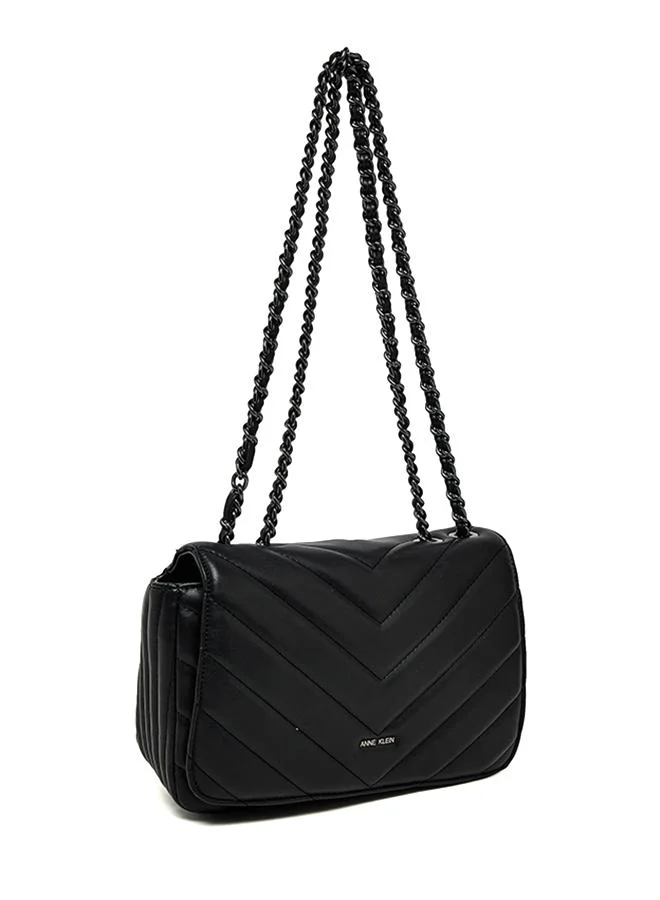 Anne Klein  Logo Detail Puffer Convertible Crossbody Bag for Women | Best Price UAE