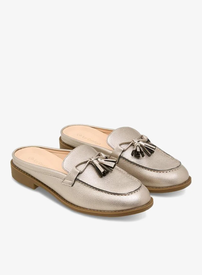 Le Confort Women Tassel Detail Mules
