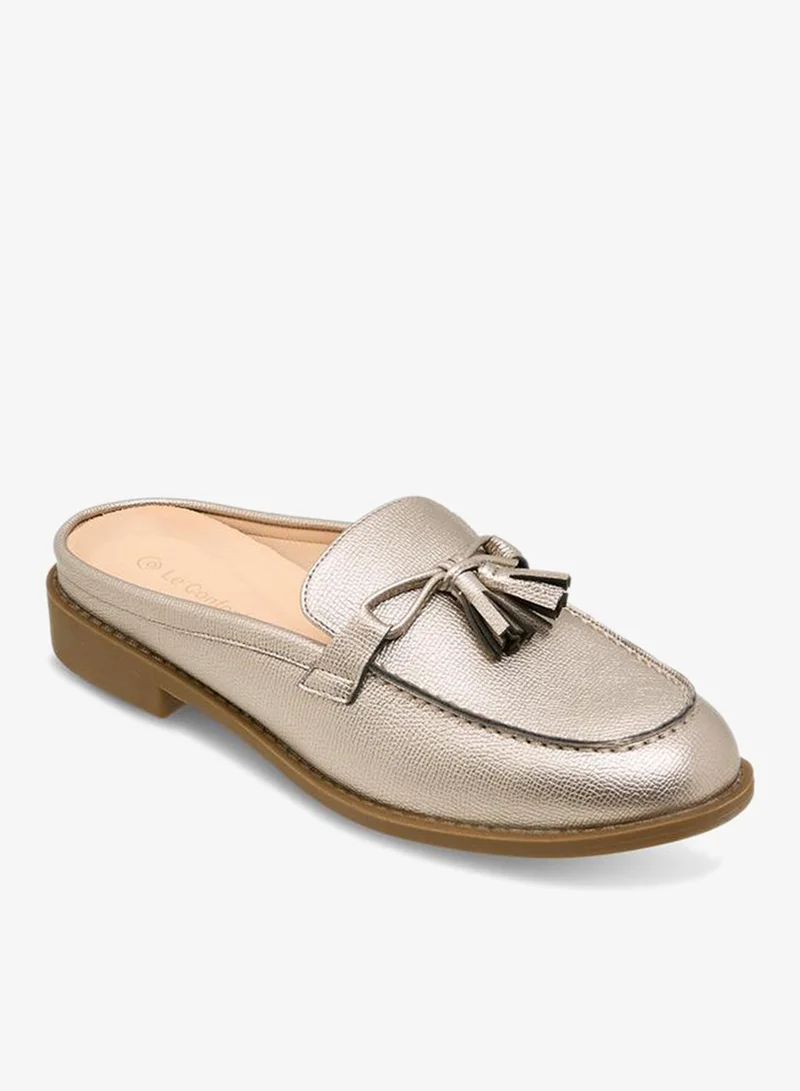 Le Confort Women Tassel Detail Mules