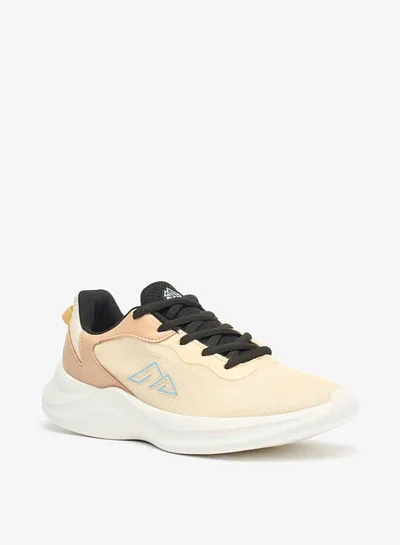 Oaklan by Shoexpress Women Textured Lace-Up Sports Shoes with Pull Tabs