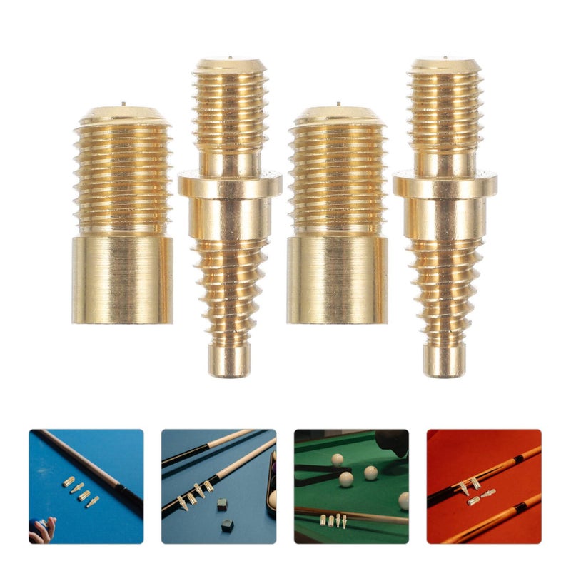 2 Sets Pool Cue Extension Screws Connecting Pin Accessories for Enhanced Game Performance - Image 4