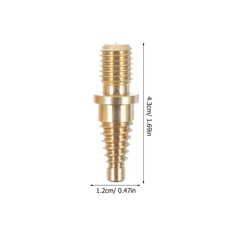 2 Sets Pool Cue Extension Screws Connecting Pin Accessories for Enhanced Game Performance - Image 3