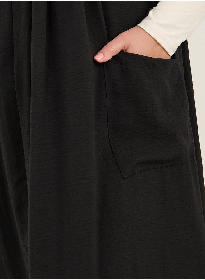 Styli Plus Size Strappy A-Line Maxi Dress  - Image 4