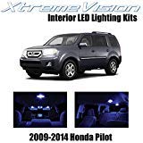 XtremeVision Interior LED for Honda Pilot 20092014 16 Pieces Blue Interior LED Kit Installation Tool