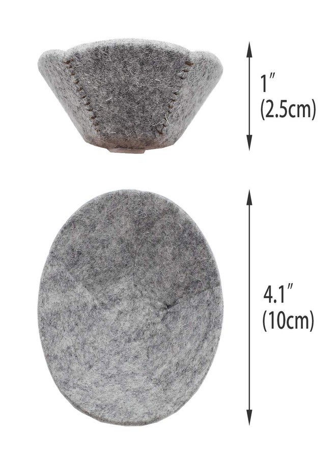 FOIBURELY 4 Canary Finch Nesting Wool Felt Pads(4.1 inch) - Image 2