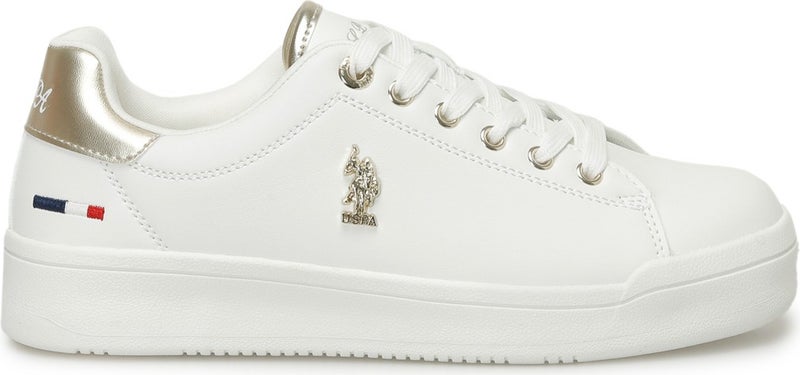 U.S. Polo Assn. BASE. Polo Assn. Pelo 4fx Beige Women's Sneaker - Image 1