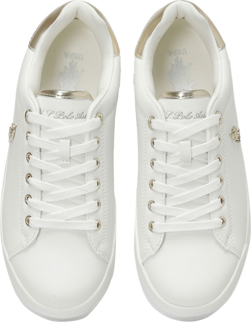 U.S. Polo Assn. BASE. Polo Assn. Pelo 4fx Beige Women's Sneaker - Image 4
