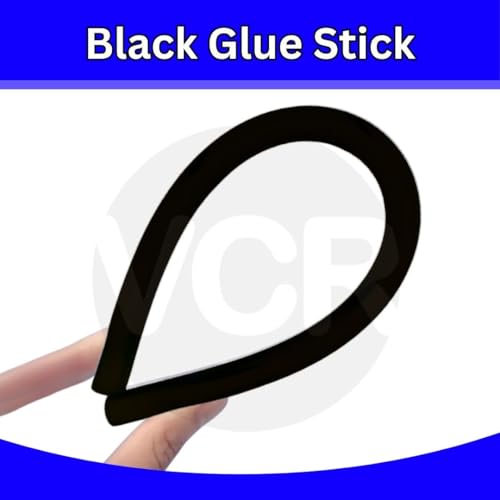 VCR 11mm Glue Sticks for Glue Gun - 11mm x 165mm in Length - Hot Melt Black Glue Stick - Pack of 10 - Bonding Adhesive Glue Sticks for DIY - Arts Crafts - Schools and Industries - Image 3
