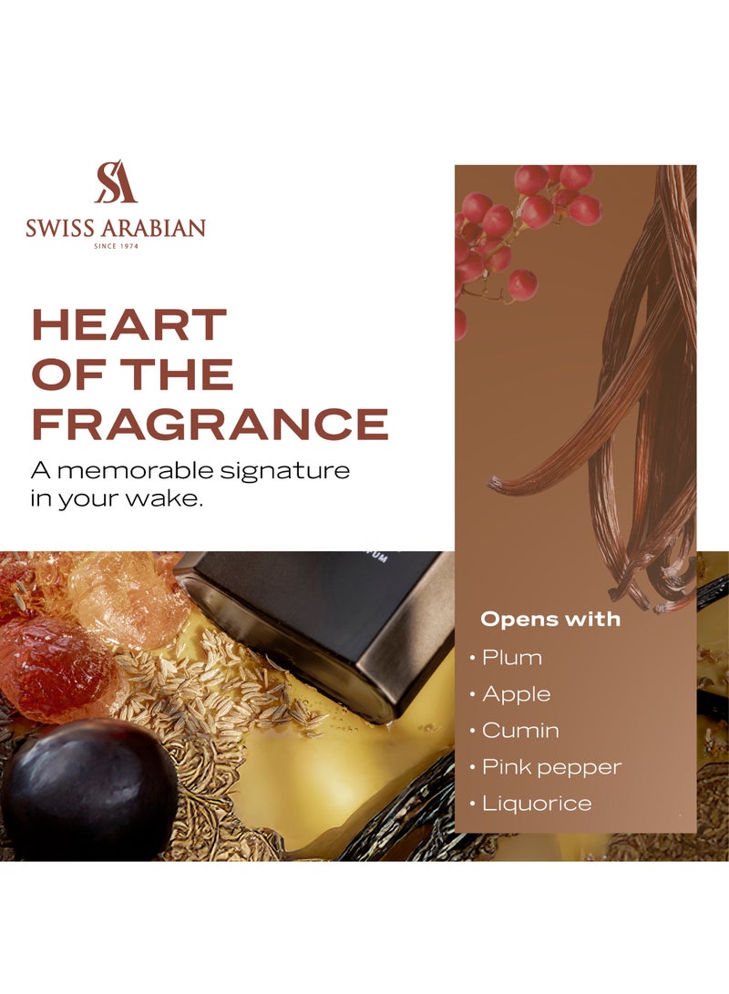 SWISS ARABIAN Tobacco 01 Extrait de Parfum, 50ml, Premium Quality Perfume, Unisex Fragrance, Oriental, Woody, Luxurious Blend Perfume for Women and Men - Image 4