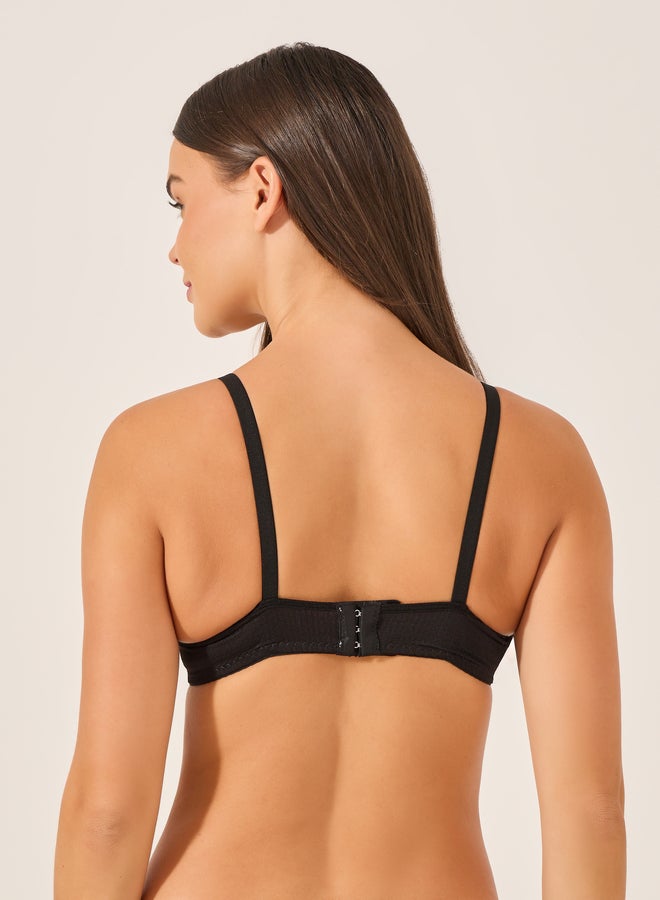 Styli Pack of 3 - Padded Non-Wired T-Shirt Bra  - Image 5