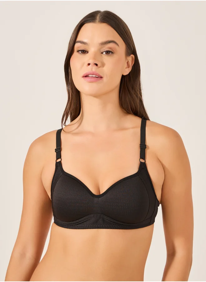 Styli Pack of 3 - Padded Non-Wired T-Shirt Bra