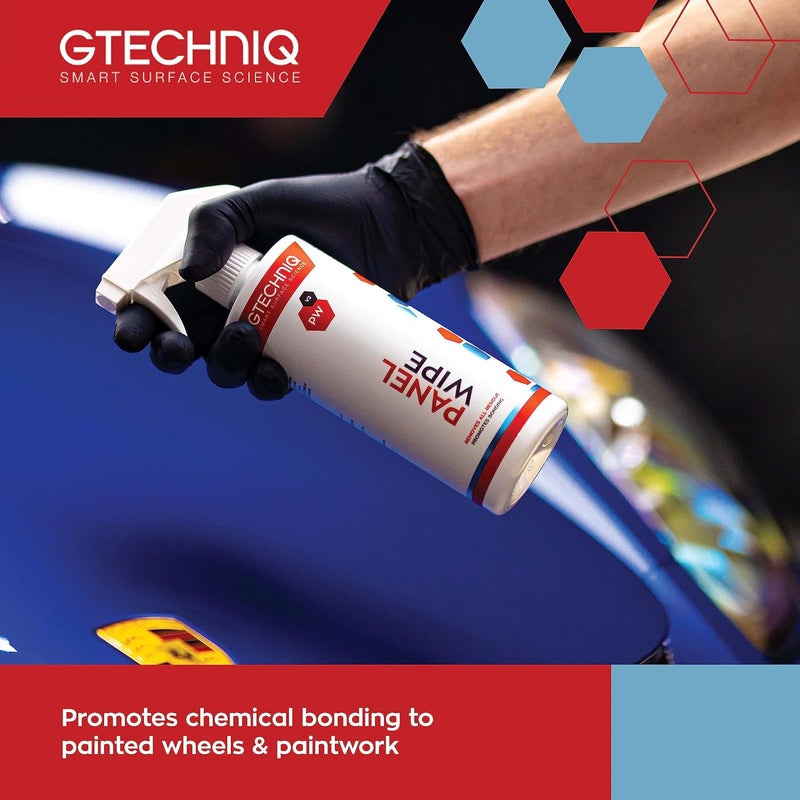 Gtechniq Panel Wipe for Car Cleaning, Pre-Sealant Car Cleaner for Polish Residue, Fragrance-Free, Transparent, 250ml - Image 3