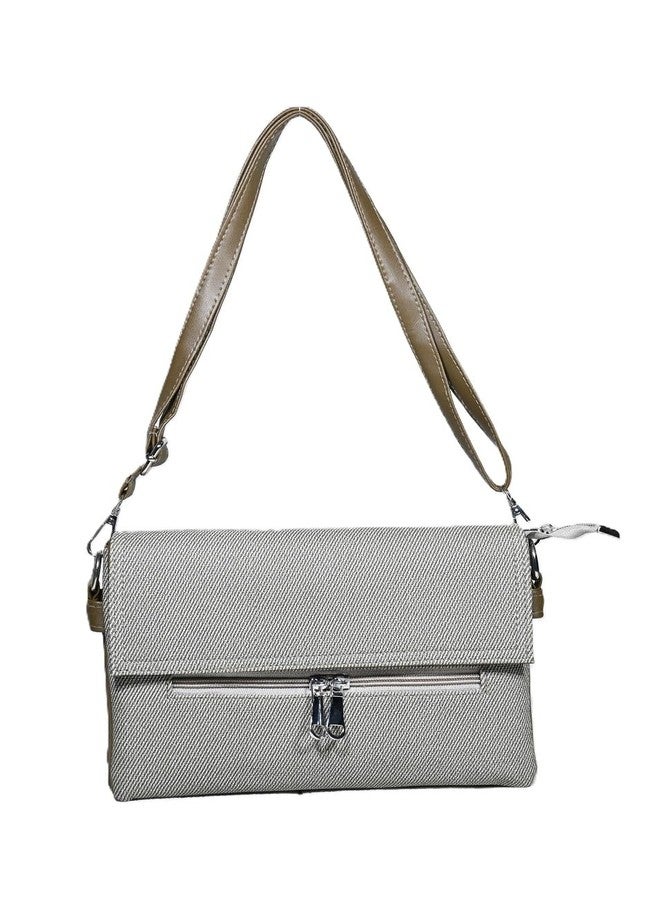 Donicy Spacious Women Sling With Detachable and Adjustable Strap, Ladies Side Bag, File Sling For Women - Image 3