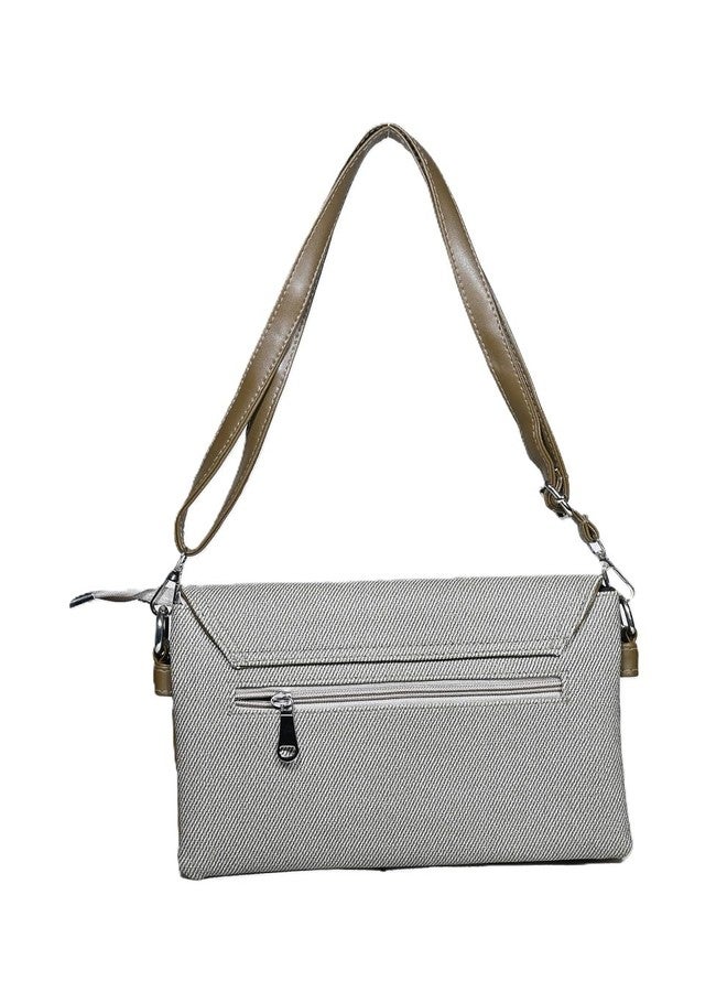 Donicy Spacious Women Sling With Detachable and Adjustable Strap, Ladies Side Bag, File Sling For Women - Image 4